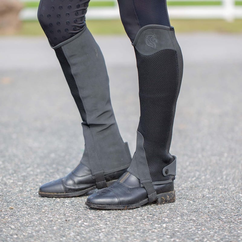 Equinavia Freya Womens NordicAir™ Tech Equestrian Half Chaps for Horseback Riding | Breathable Mesh - Image 4